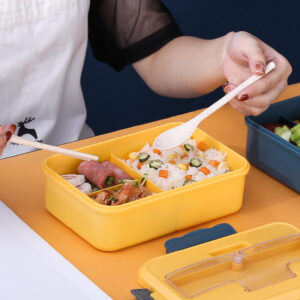 Wheat straw lunch box