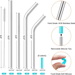 304 stainless steel straw